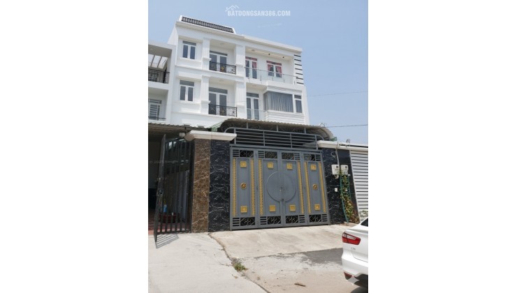 Nhà View sông SHR 3 tầng HXH né 72m2, Vuông – Thạnh Xuân 43 Quận 12 SS